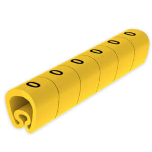 Marcador UNEX Nº 0 2/5mm (1000) anel amarelo